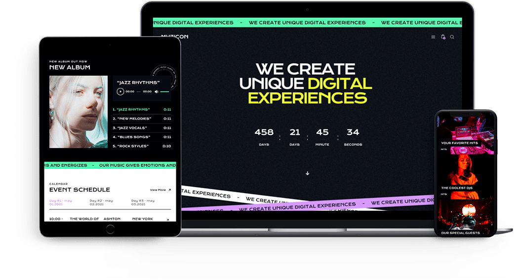 Muzicon - Music Festival & Concert Theme