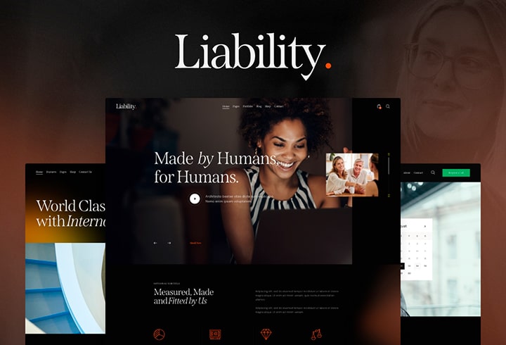 Liability | Insurance & Finance WordPress Theme