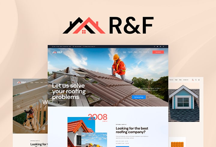 RF - Roof & Floor WordPress Theme